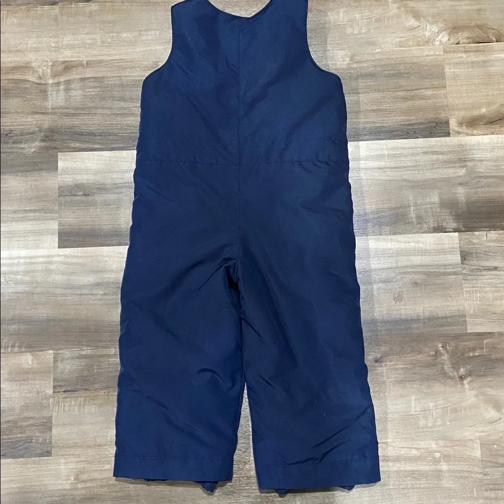 The Children's Place Navy Snow Overalls